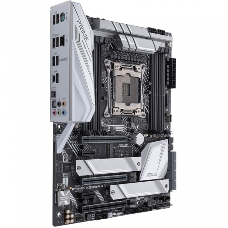 Материнская плата ASUS PRIME X299-A II, LGA2066, X299, 8*DDR4 , SLI+CrossFireX, SATA3 + SATA Express + RAID, Audio, Gb LAN, USB 3.2*11, USB 2.0*6, ATX 90MB11F0-M0EAY0