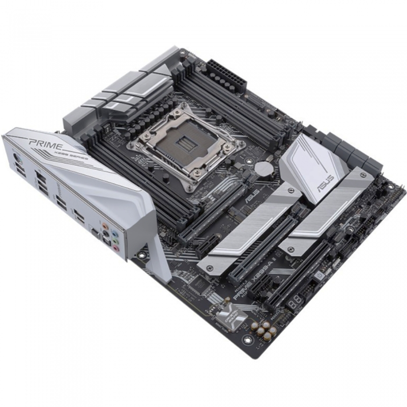 Материнская плата ASUS PRIME X299-A II, LGA2066, X299, 8*DDR4 , SLI+CrossFireX, SATA3 + SATA Express + RAID, Audio, Gb LAN, USB 3.2*11, USB 2.0*6, ATX 90MB11F0-M0EAY0