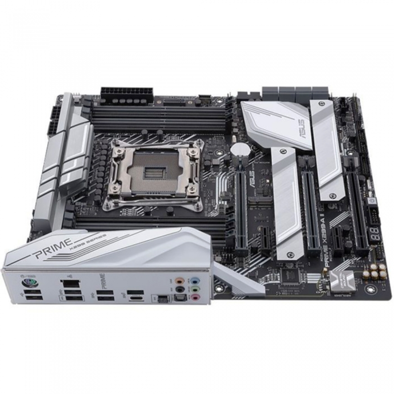 Материнская плата ASUS PRIME X299-A II, LGA2066, X299, 8*DDR4 , SLI+CrossFireX, SATA3 + SATA Express + RAID, Audio, Gb LAN, USB 3.2*11, USB 2.0*6, ATX 90MB11F0-M0EAY0