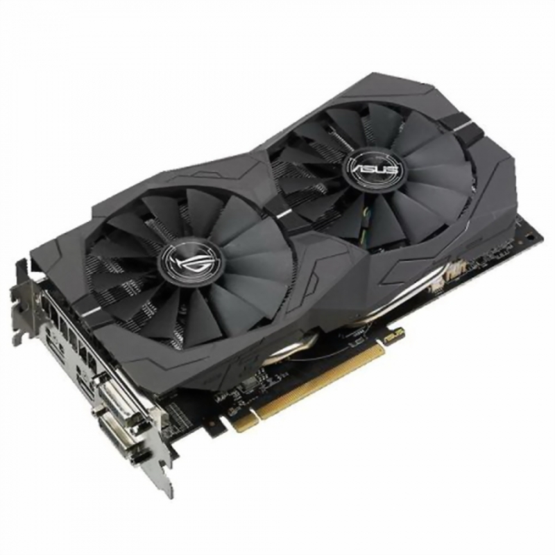 Видеокарта ASUS ROG-STRIX-RX570-O8G-GAMING / RX570,DVI*2,HDMI,DP,8G,D5 90YV0AJ8-M0NA00