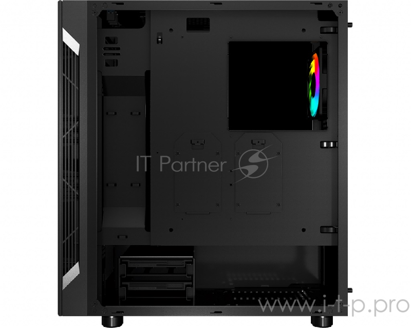 Корпус MSI MAG VAMPIRIC 010 / mid-tower, ATX, tempered glass side panel / 1x 120mm A-RGB fan inc. / MAG VAMPIRIC 010