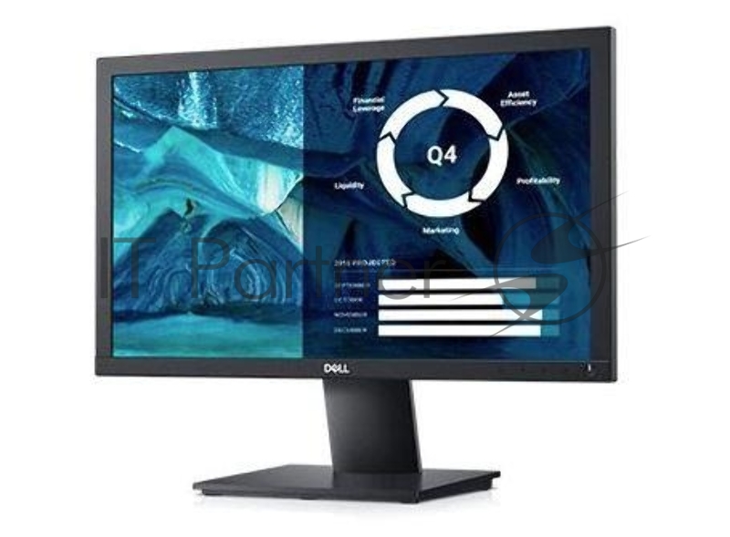 Монитор Dell 19.5 E2020H LCD BK/BK ( TN 16:9 250 cd/m2 1000:1 5ms 1600x900 160/170 VGA DP Tilt)