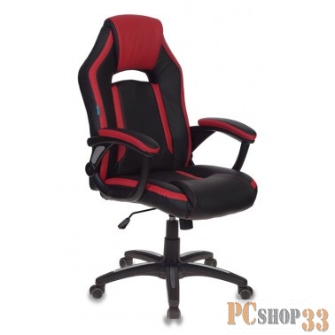 Кресло игровое Бюрократ CH-829/BL+RED черный/красный искусственная кожа