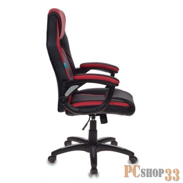 Кресло игровое Бюрократ CH-829/BL+RED черный/красный искусственная кожа