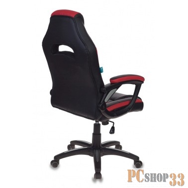 Кресло игровое Бюрократ CH-829/BL+RED черный/красный искусственная кожа