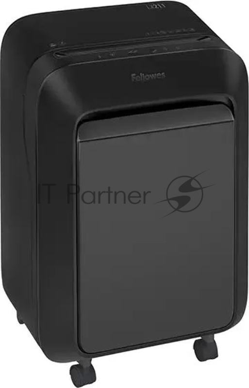 Шредер Fellowes Powershred LX211, черный, DIN P-5, 2х12 мм, 15 лст., 23 лтр, Jam Proof™, SafeSense