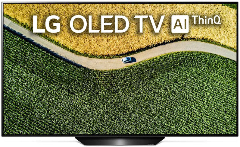 Телевизор OLED LG 65 OLED65B9PLA черный/серебристый