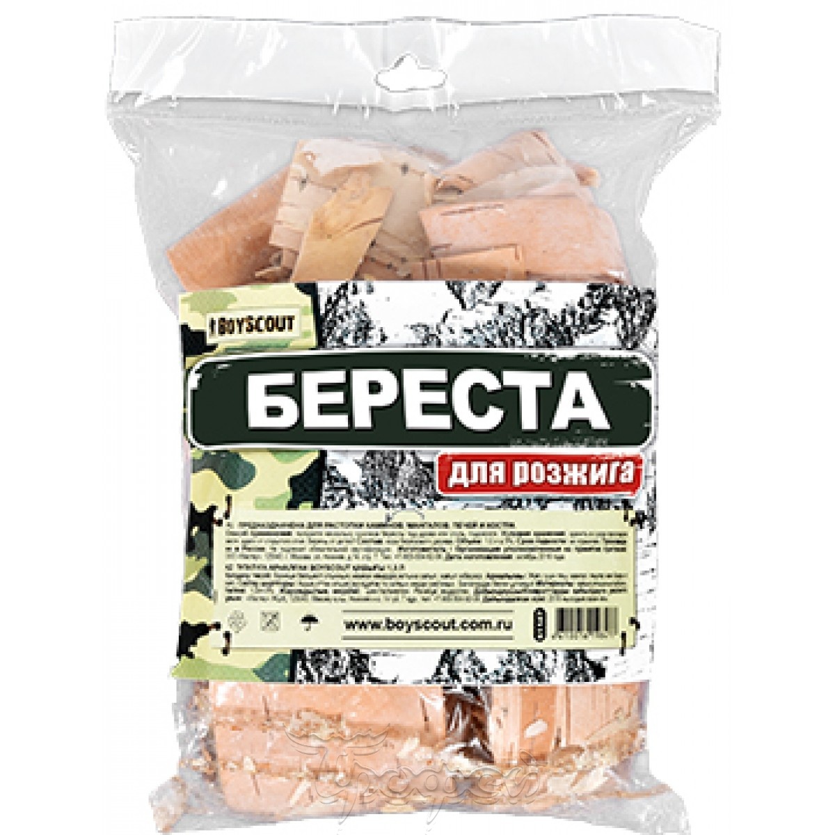 Береста для розжига BOYSCOUT 61147 1,0 л