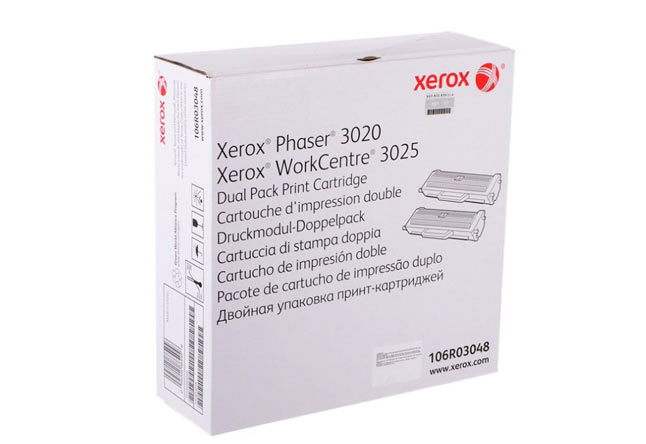Тонер-картридж Xerox Phaser 3020/ WC 3025, 3К (О) 106R03048