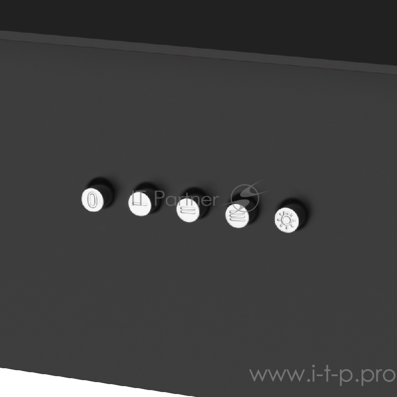 ВЫТЯЖКА MAUNFELD CASCADA PUSH 60 ЧЕРНЫЙ