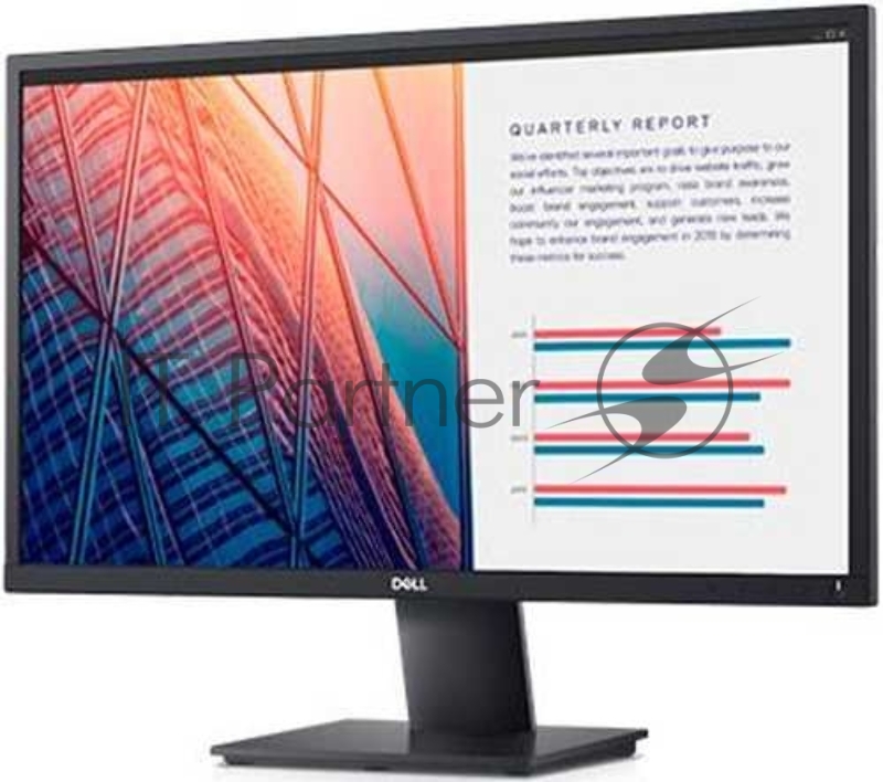 Монитор Dell 23,8 E2420H LCD BK/BK ( IPS 250 cd/m2 16:9 1000:1 5ms 1920x1080 178/178 VGA DP Tilt)