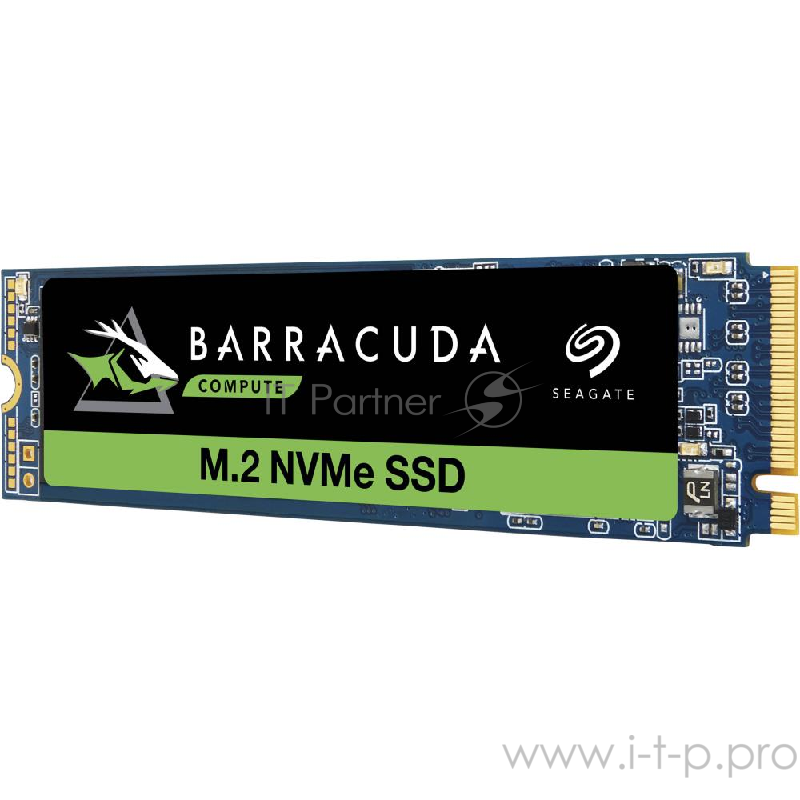 Накопитель M.2 2280 250GB Seagate BarraCuda 510 Client SSD ZP250CM3A001 PCIe Gen3x4 with NVMe, 3100/1200, IOPS 210/280K, MTBF 1.8M, 3D TLC, 160TBW, NVMe 1.3, RTL