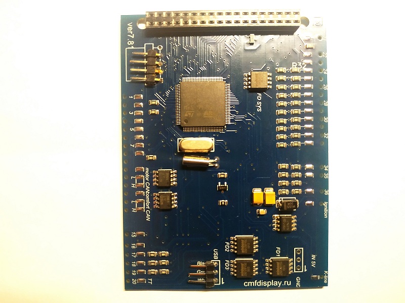 Материнская плата для модуля 3DMFD