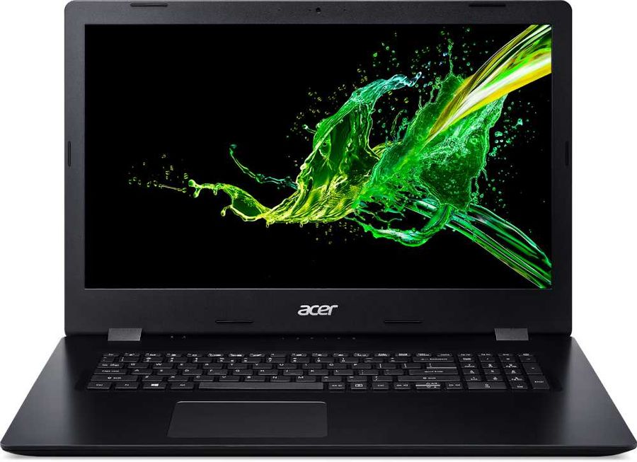 Ноутбук Acer Aspire A317-51K-309S Core i3 7020U/4Gb/SSD128Gb/Intel HD Graphics 620/17.3/HD+ (1600x900)/Windows 10/black/WiFi/BT/Cam