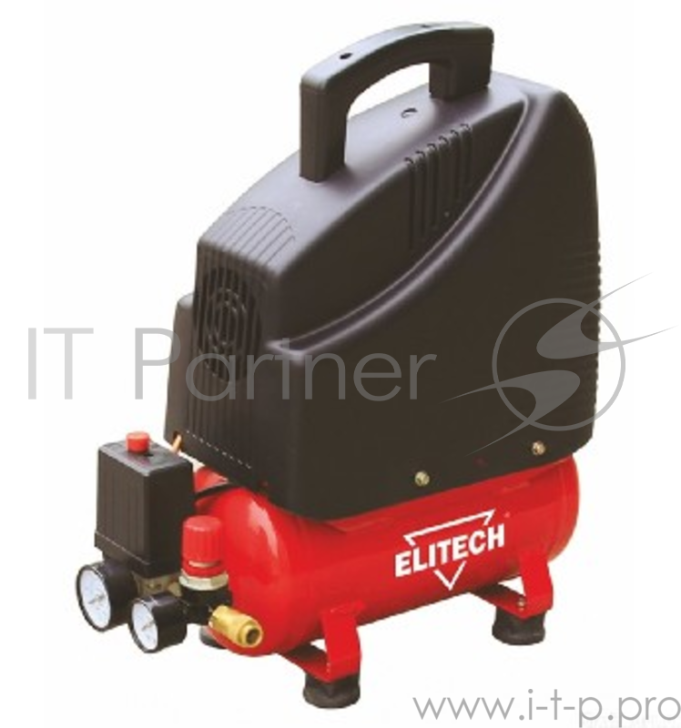 Компрессор ELITECH КПБ 190/6 Компр.безмасл.коаксильный, 1,1кВт,6л,180л/мин,8бар,11кг.