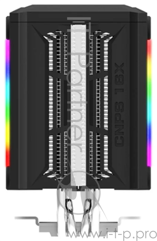 Кулер ZALMAN CNPS16X Black, 120mm RGB FAN, 4 HEAT PIPES, 4-PIN PWM, 1350-2700 RPM, 20-32DBA, LONG LIFE BEARING, FULL SOCKET SUPPORT