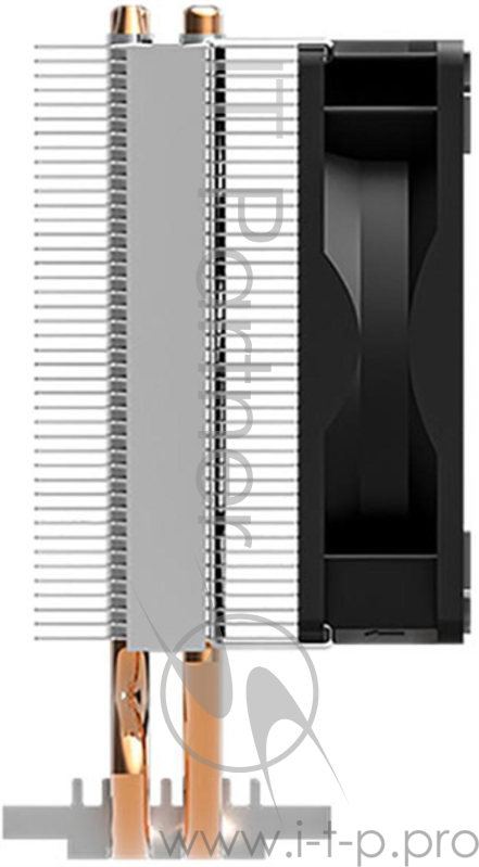 Кулер ZALMAN CNPS4X, 92mm FAN, 2 HEAT PIPES, 4-PIN PWM, 2000 RPM MAX, 28DBA, LONG LIFE BEARING, LGA775/115X, AM4/AM3+/AM3/FM2+/FM2