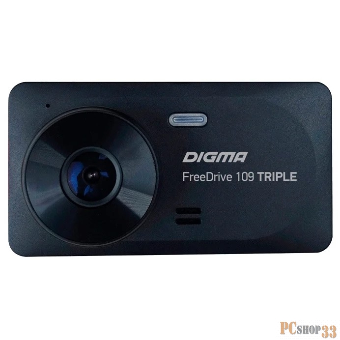 Видеорегистратор Digma FreeDrive 109 TRIPLE черный 1Mpix 1080x1920 1080p 150гр. JL5601