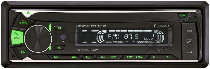 Автомагнитола Prology CMX-170 1DIN 4x55Вт