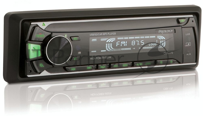 Автомагнитола Prology CMX-170 1DIN 4x55Вт