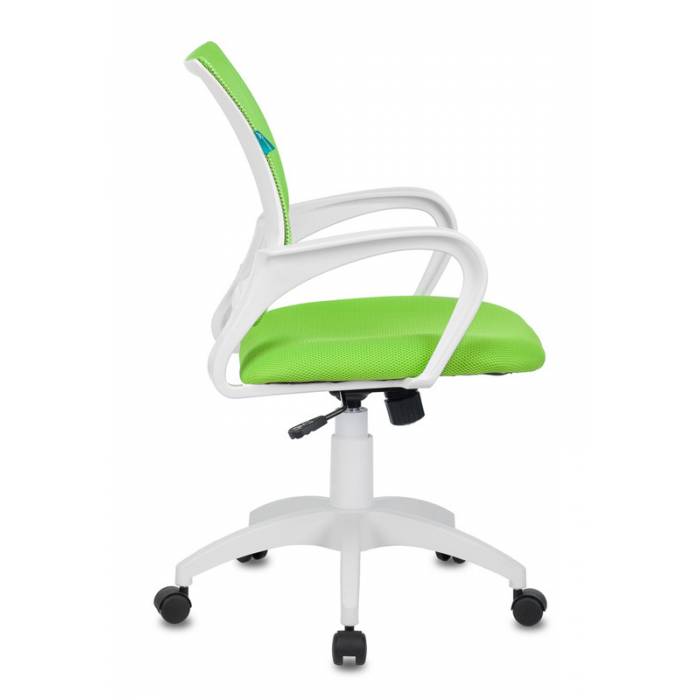 Кресло Бюрократ CH-W695N/SD/TW-18 салатовый TW-03A TW-18 сетка/ткань (пластик белый)
