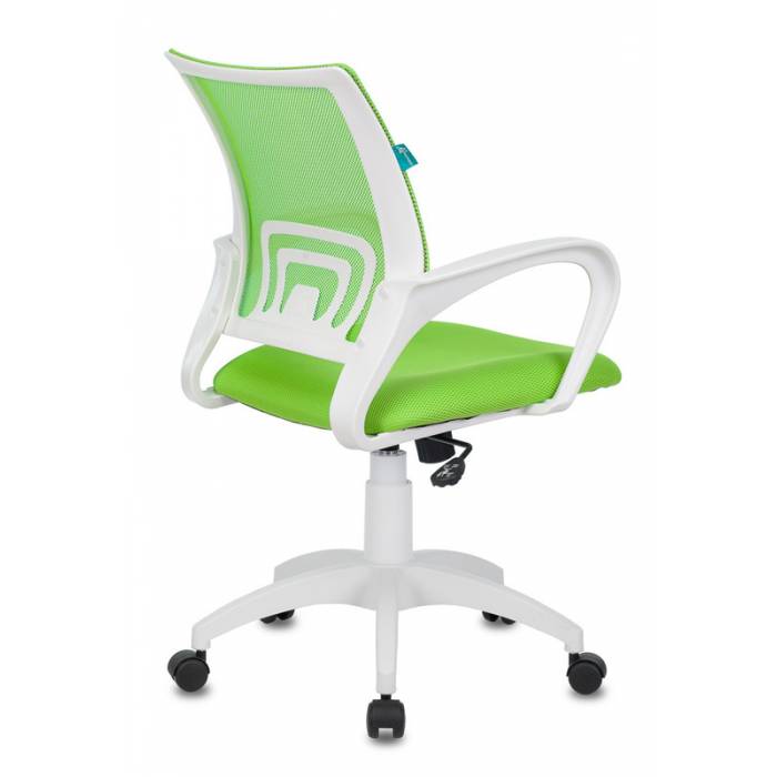 Кресло Бюрократ CH-W695N/SD/TW-18 салатовый TW-03A TW-18 сетка/ткань (пластик белый)