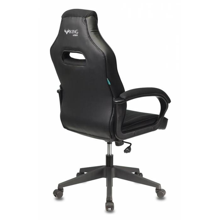 Кресло игровое Бюрократ VIKING 3 AERO BLACK EDITION черный искусст.кожа/ткань