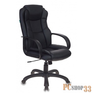 Кресло руководителя Бюрократ CH-839/BLACK черный Пегас искусственная кожа