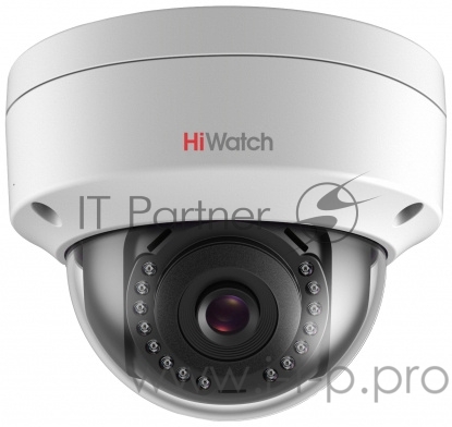 Видеокамера IP Hikvision HiWatch DS-I252 6-6мм цветная корп.:белый
