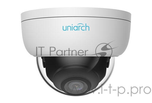 Видеокамера IP UNV IPC-D114-PF28 2.8-2.8мм цветная корп.:белый