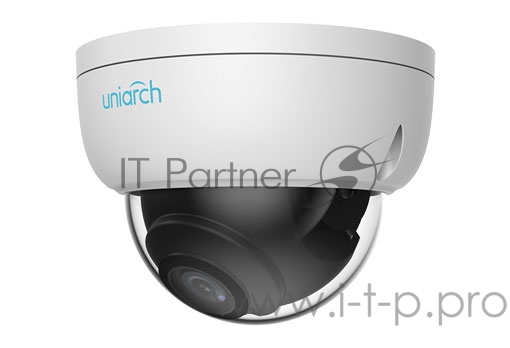Видеокамера IP UNV IPC-D114-PF28 2.8-2.8мм цветная корп.:белый