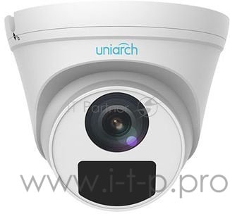 Видеокамера IP UNV IPC-T112-PF28 2.8-2.8мм цветная корп.:белый