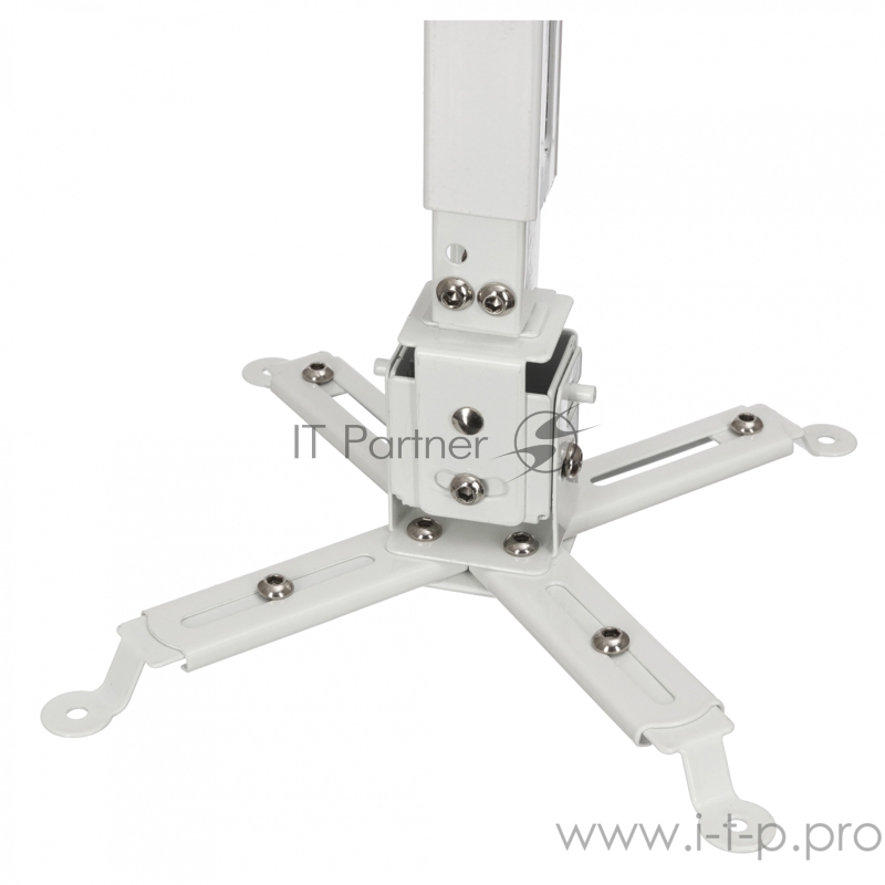 Кронштейн для проектора Buro PR04-W белый макс.20кг потолочный поворот и наклон