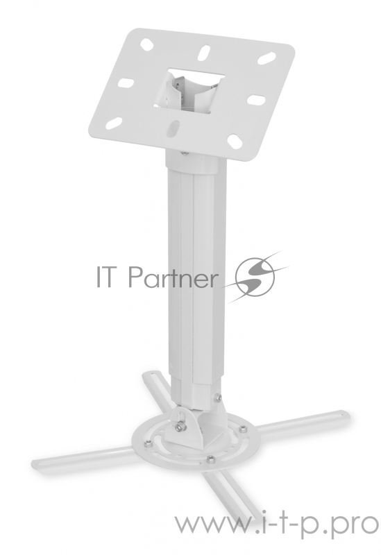 Кронштейн для проектора Buro PR05-W белый макс.13.6кг потолочный поворот и наклон