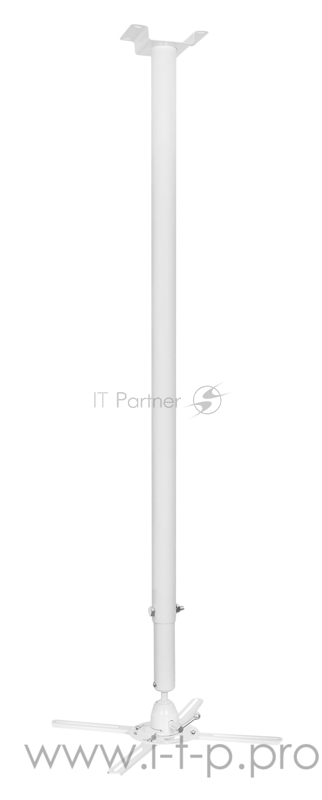 Кронштейн для проектора Buro PR06-W белый макс.20кг потолочный поворот и наклон