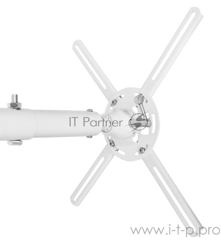 Кронштейн для проектора Buro PR06-W белый макс.20кг потолочный поворот и наклон