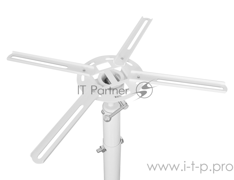 Кронштейн для проектора Buro PR06-W белый макс.20кг потолочный поворот и наклон