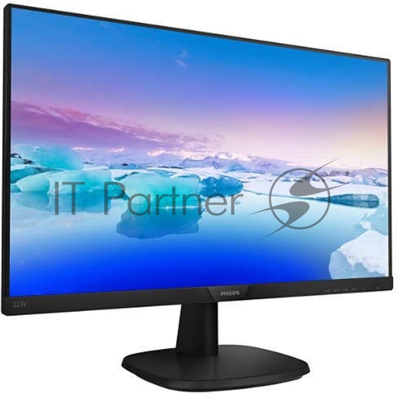 Монитор PHILIPS 21.5 223V7QDSB/00 Black (IPS, LED, 1920x1080, 5 ms, 178°/178°, 250 cd/m, 20M:1, +DV