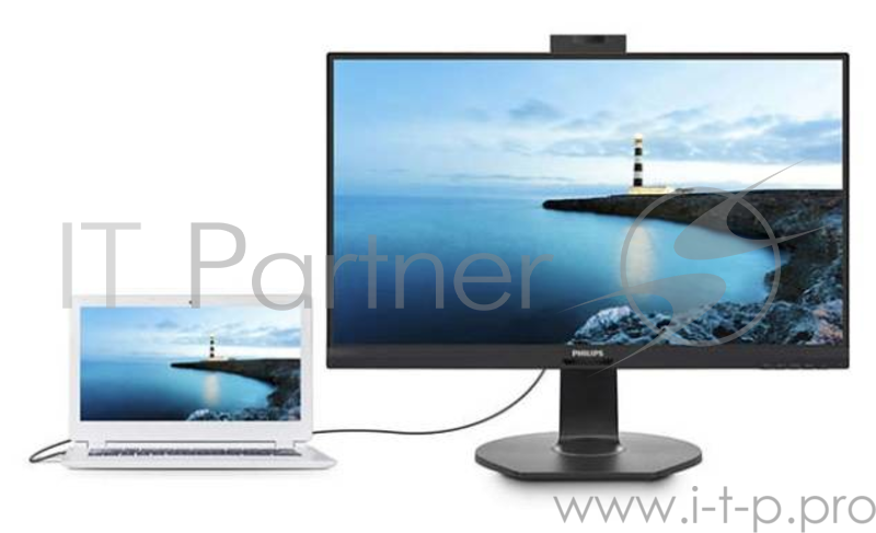 Монитор PHILIPS 27 272B7QUBHEB/00 Black с поворотом экрана (IPS, 2560x1440, 5 ms, 178°/178°, 350 cd/m, 50M:1, +2xHDMI 1