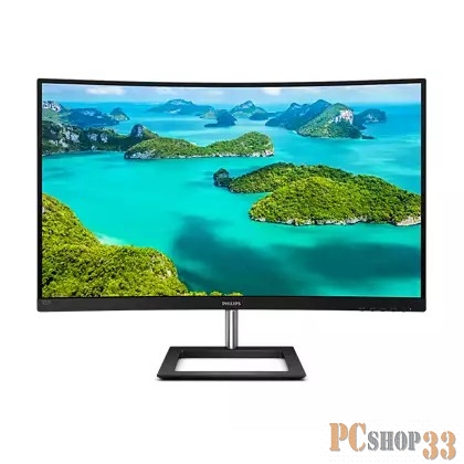 Монитор PHILIPS 32 322E1C/00 Black (VA, изогнутый, 1920x1080, 75Hz, 4 ms, 178°/178°, 250 cd/m, 3000:1, +HDMI 1.4, +DP))