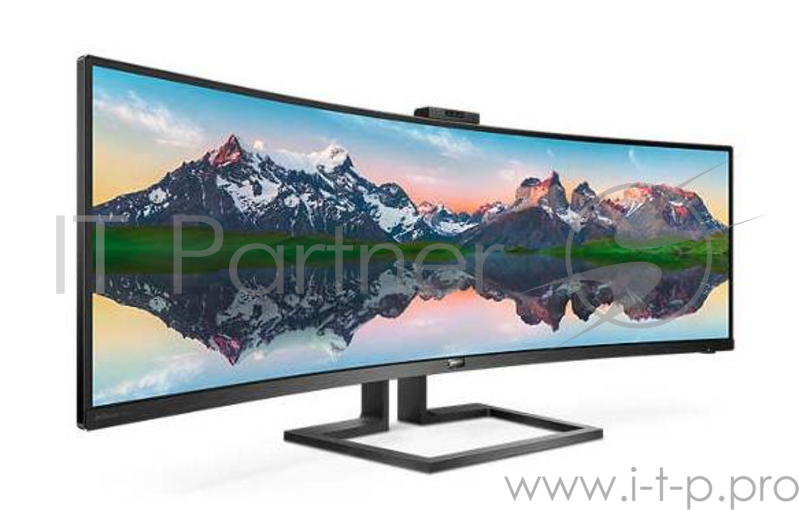 Монитор PHILIPS 49 499P9H/00 Black (VA, изогнутый, 5120x1440, 5 ms, 178°/178°, 450 cd/m, 80M:1, +2xHDMI 2.0, +DP,MM)