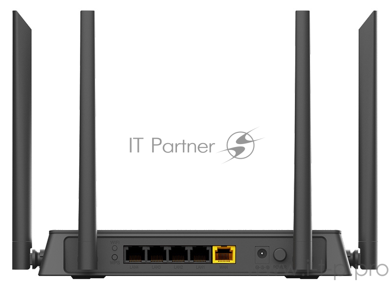Роутер (маршрутизатор) беспроводной D-Link DIR-822 (DIR-822/RU/R1A/R1B) AC1200 10/100BASE-TX черный