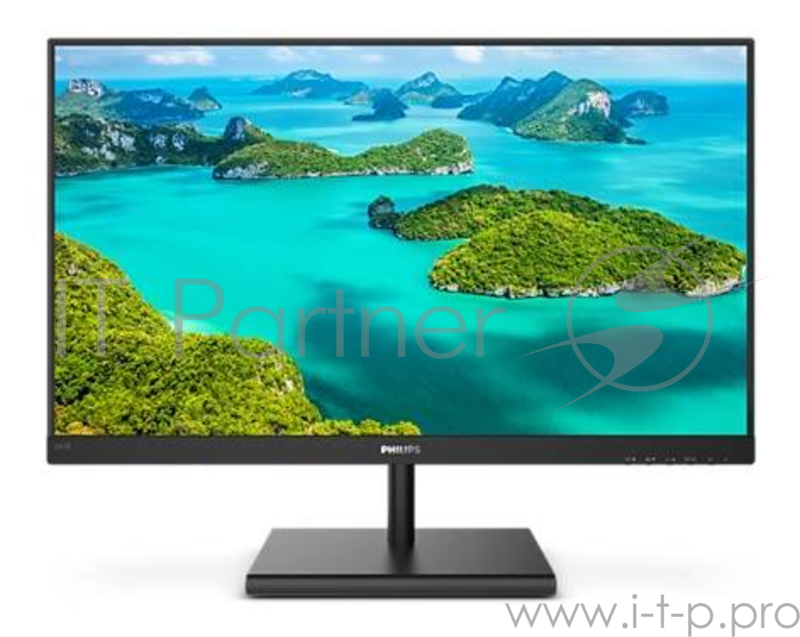 Монитор PHILIPS 23.8 245E1S/00 Black (IPS, 2560x1440, 75Hz, 4 ms, 178°/178°, 250 cd/m, +HDMI 1.4, +DisplayPort 1.2,AMD)
