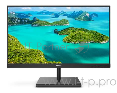 Монитор PHILIPS 23.8 245E1S/00 Black (IPS, 2560x1440, 75Hz, 4 ms, 178°/178°, 250 cd/m, +HDMI 1.4, +DisplayPort 1.2,AMD)