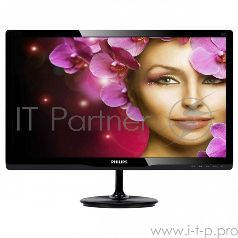 Монитор PHILIPS 23.6 247E6QDAD (00/01) черный IPS LED 14ms 16:9 DVI HDMI M/M матовая 250cd 1920x108