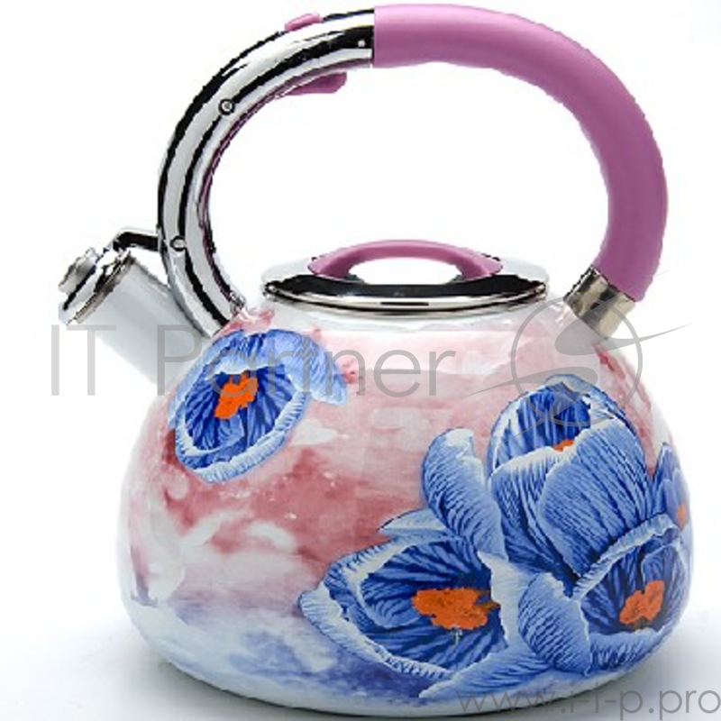 Чайник MAYER&BOCH MB 23850 3,5л эмалированный со свистком. Материал: углеродистая сталь. Внешнее/внутреннее покрытие: эмаль. Дно: индукционное. Ручка: сталь, бакелит. Крышка: сталь, бакелит. Объем: 3500 мл. Вес: 1370 г. Размер упаковки: 22,5 х 22,5 х