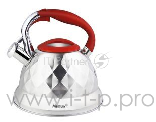 Чайник для плиты Mercury MC-6586 (12) 3,5 л. со свистком