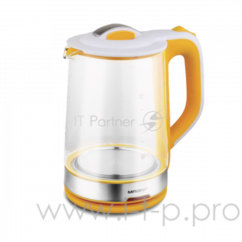 Чайник электрический Magnit RMK-3251, 1.8л, 2.2кВт, стекло