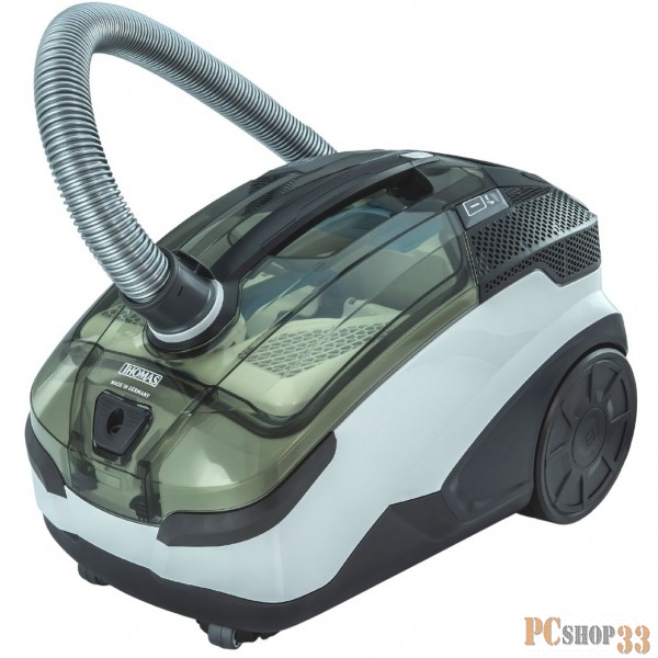 Пылесос Thomas 788592 MOKKO XT AQUA-BOX Безмешковый моющий пылесос с системой AQUA-BOX (2-х ступенчатый аквафильтр с инжектором), сух. уборка + сбор воды + мойка. Мощность 1600Вт, 4х уровневая регулировка мощности. Радиус действия 9 м