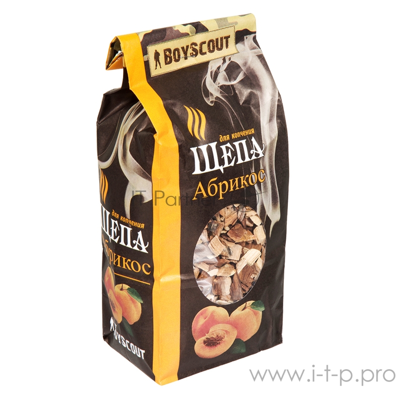 Щепа для копчения Абрикос 1л. BOYSCOUT 61199